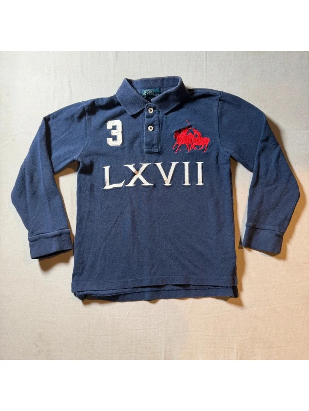 Boys Polo Ralph Lauren Long Sleeve Bundle Size 6-8